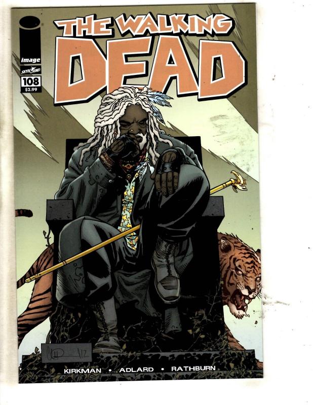 The Walking Dead # 108 NM 1st Print Image Comic Book Rick Carl Negan Maggie TW64