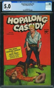 Hopalong Cassidy #24 (1948) CGC 5.0 VGF