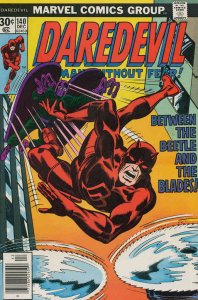 Daredevil #140 (Mark Jewelers) FN ; Marvel | Gladiator the Beetle Mantlo