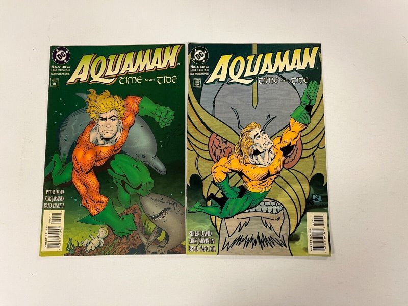 3 Aquaman DC Comics Books #40 Time and Tide #2 4 David 2 JW16