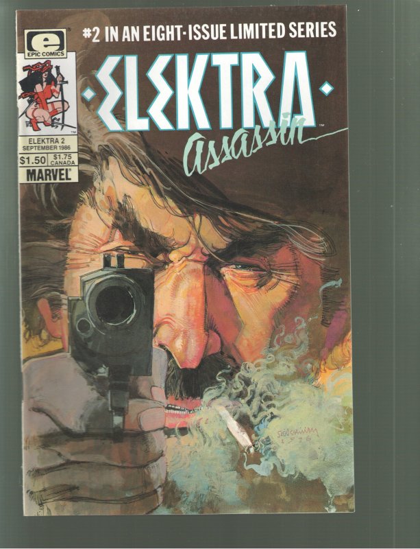 Elektra: Assassin #1,2(HITLER COVER)(1986) UNREAD NM+++