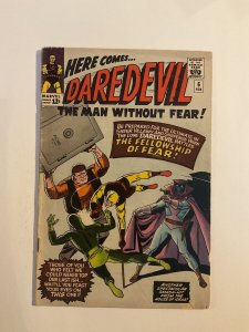 Daredevil 6 Very Good Vg 4.0 Marvel