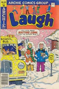 Laugh Comics   #349, Fine- (Stock photo)