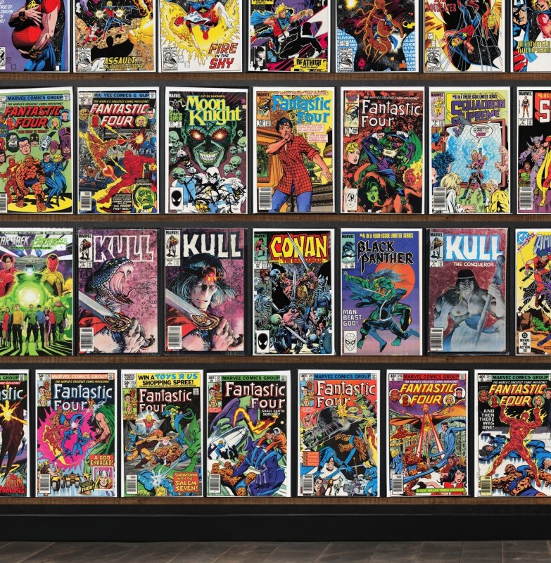 Huge Lot 130+ Comics with Fantastic Four, Ody C, Quasar & More!
