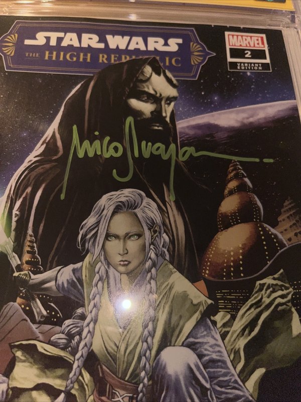Star Wars The High Republic The Blade (2023) # 2 (CGC 9.8 SS) Signed Mico Suayan