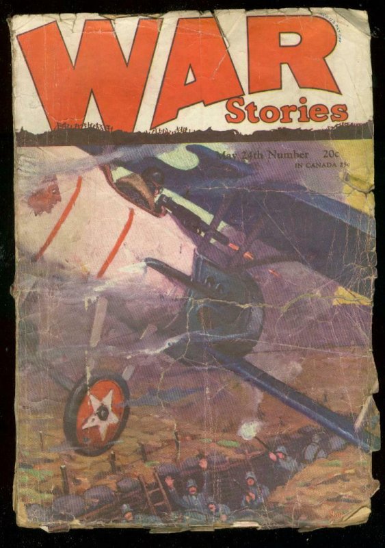 WAR STORIES MAY 24 1928-REISENBERG BI-PLANE COVER WW I FR/G 