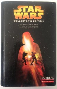 Star Wars collectors edition Borders(Menace,clones,Sith)HC, C all my space opera