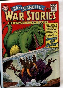 Star Spangled War Stories #122--1965-- Dinosaur--Russ Heath--comic book