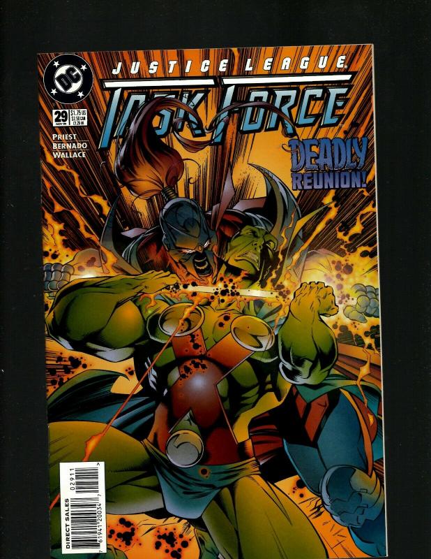 Lot of 10 Justice League Task Force Comics #24 25 26 27 28 29 30 31 32 33 J396