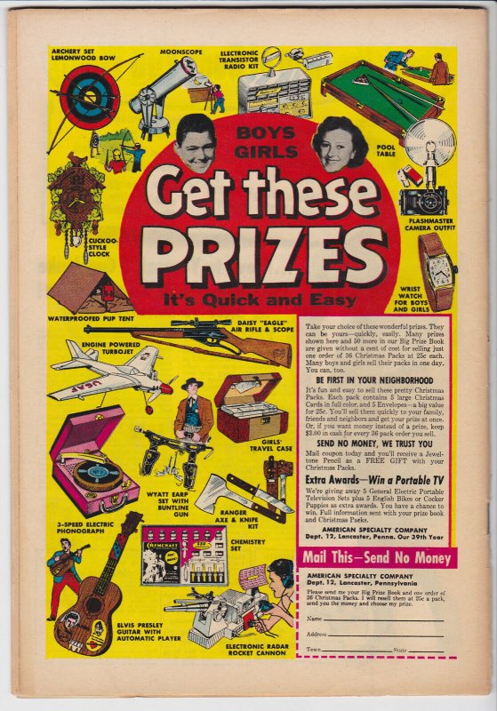 Our Army at War #64 (Nov 1957) 2.5 GD+ DC War Comic