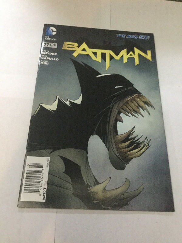 Batman 27 Nm Near Mint Newsstand Edition DC Comics New 52