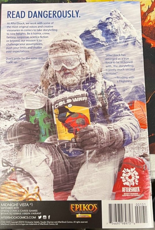 Midnight Vista #1 2019 Signed Bryan Silverbax 1:10 Virgin Epiko Exclusive EB201