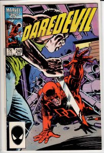 Daredevil #240 Direct Edition (1987) 2.0 GD