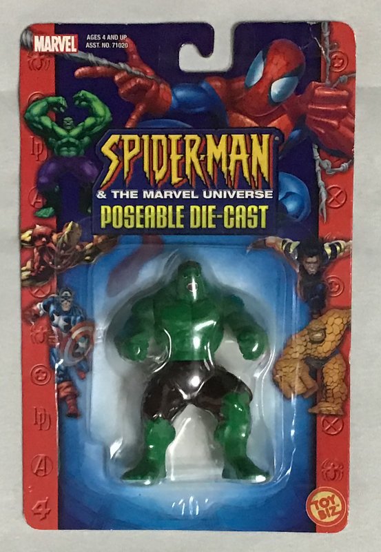 ToyBiz Superhero die cast metal model Hulk