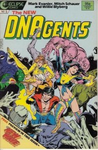 THE NEW DNAGENTS #9, VF/NM, Eclipse Comics 1985 1986  more Indies in store