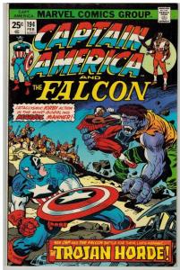 CAPTAIN AMERICA 194 VG-F Feb. 1976 Kirby classics