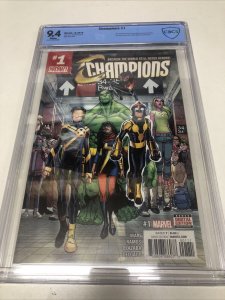 Champions (2016) # 1 (CBCS 9.4) Mark Waid • Ramos • Olazaba • Delgado •Civil War