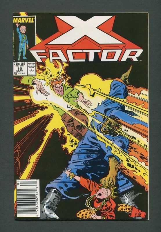 X-Factor #16  / 9.6 NM+ /  Newsstand / May 1987