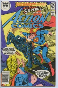 ACTION COMICS #502 - Whitman variant - 3.5, WP - Superman - Supergirl