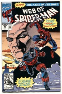 Web Of Spider-man #89 1992- Kingpin- Blood Rose- NM-