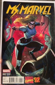 Ms. Marvel #2 Incentive J. Scott Campbell Marvel ‘92 Variant (2016) Ms. Marvel 