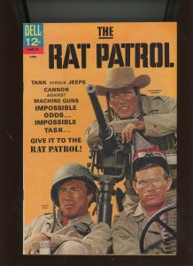 (1967) The Rat Patrol #2: SILVER AGE! PHOTO COVER! (8.0/8.5)