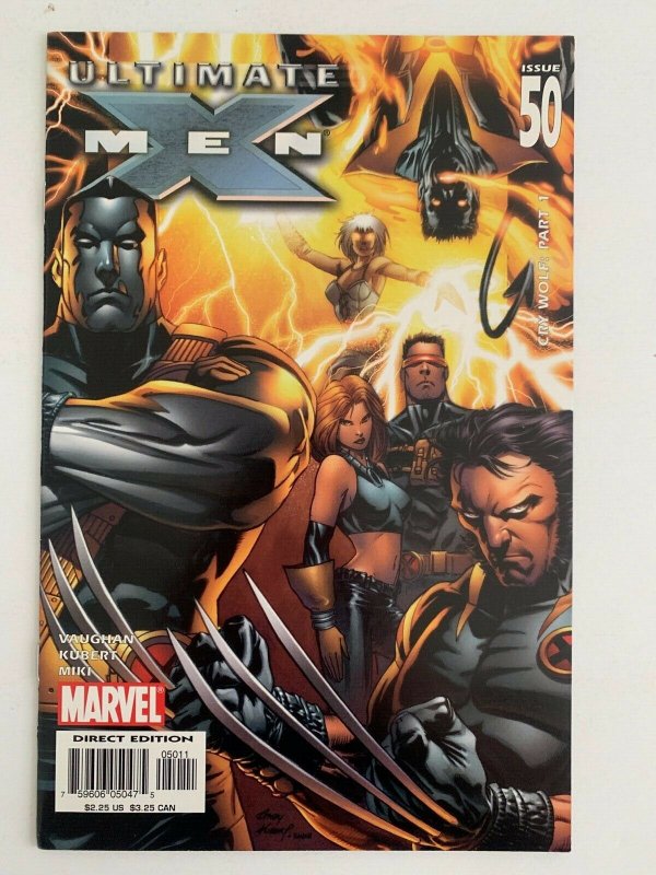 Ultimate X-Men #50 Cry Wolf Part 1 (2001 Marvel Comics) NM 