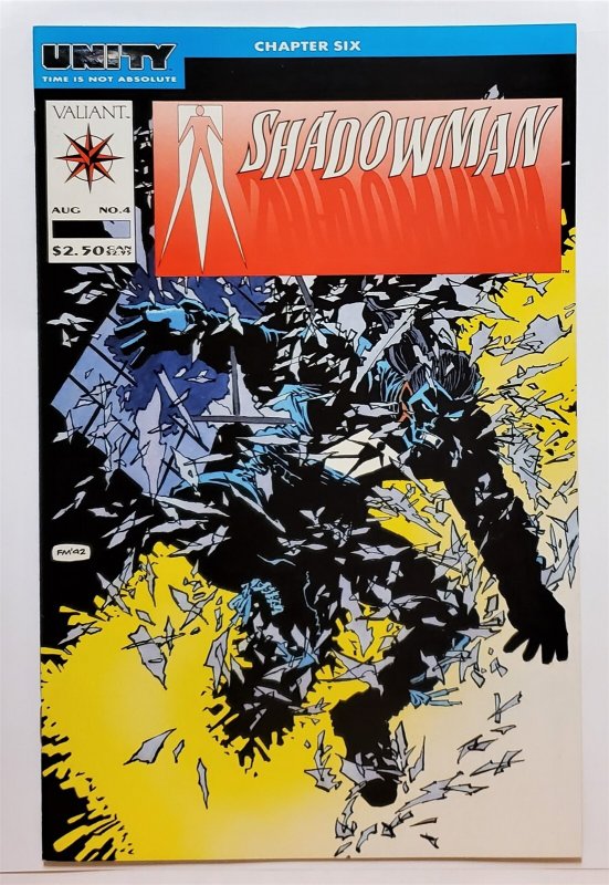 Shadowman #4 (Aug 1992, Valiant) 8.5 VF+