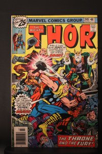 Thor #249 (1976) Affordable-Grade VG+ Odin All-Father Cover!