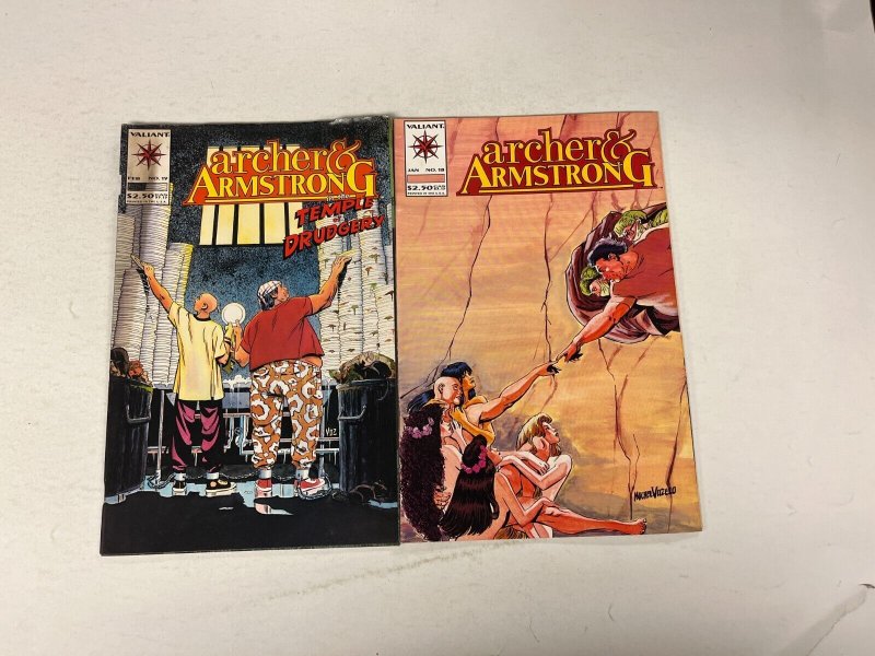 4 Archer & Armstrong Valiant Comics Books #18 19 20 21 78 JW24