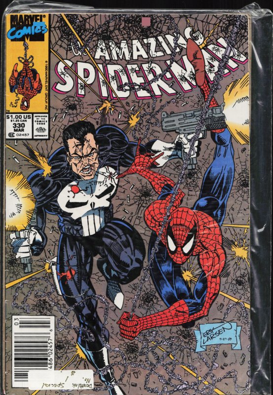 The Amazing Spider-Man #330 Newsstand Edition (1990) Spider-Man