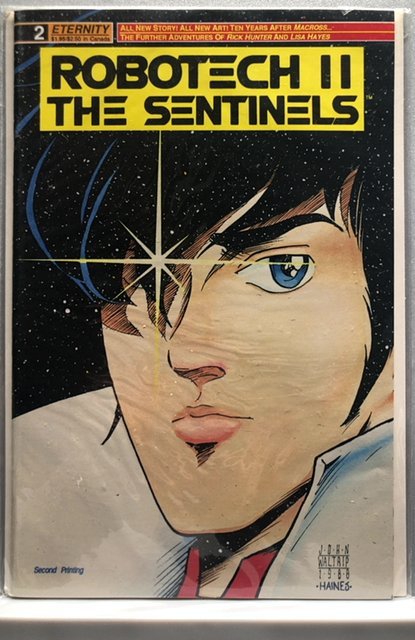 Robotech II: The Sentinels - Book I #2 Second Print Cover (1988)