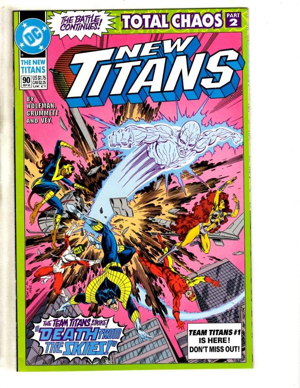 13 New Titans DC Comics # 90 91 92 93 94 95 96 97 98 100 101 + Annual 7 & 8 CR19