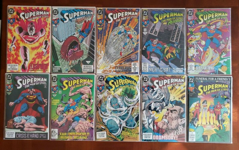 SUPERMAN THE MAN OF STEEL 1 - 83 + 6 ANNUALS - 90s DC