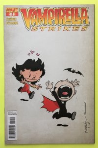 VAMPIRELLA STRIKES 1 ELIOPOULOS CUTE VARIANT COVER DYNAMITE 2013