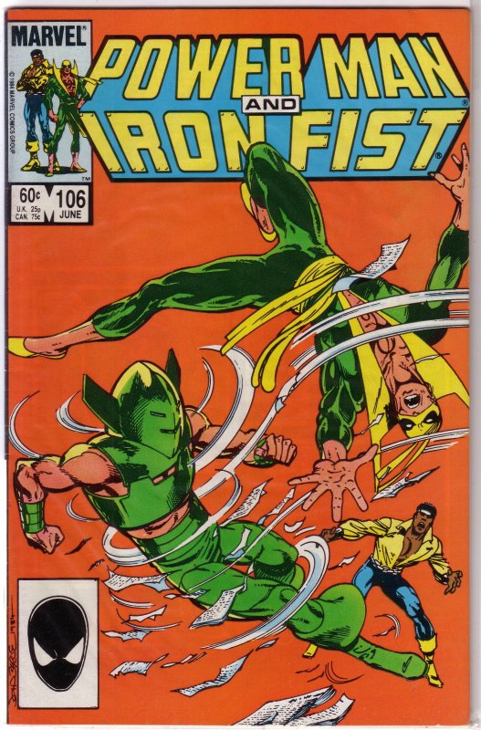 Power Man and Iron Fist (vol. 1, 1972) #106 FN Rowlands/LaRocque Byrne Whirlwind