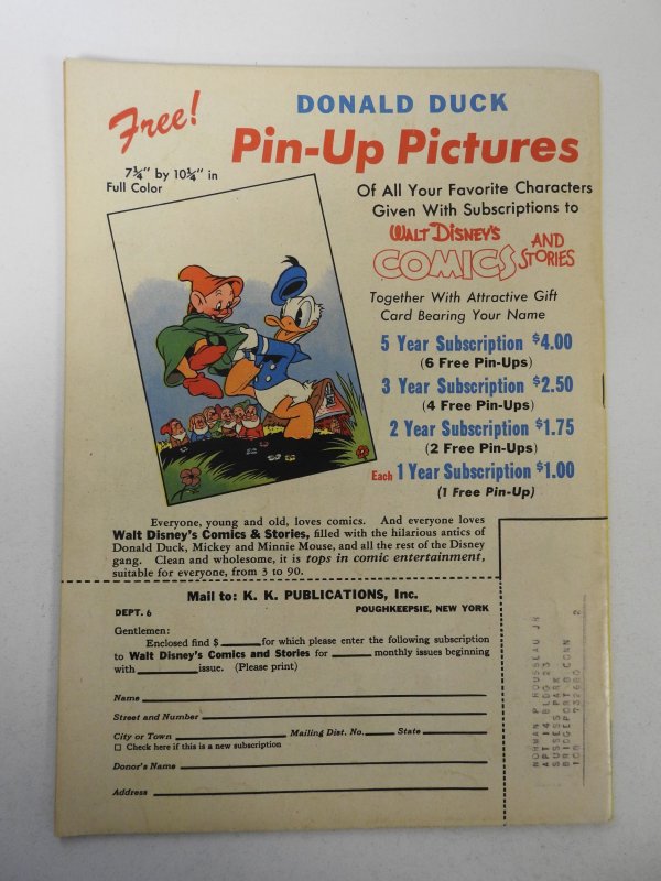 Walt Disney's Comics and Stories #81 (1947) FN Condition!