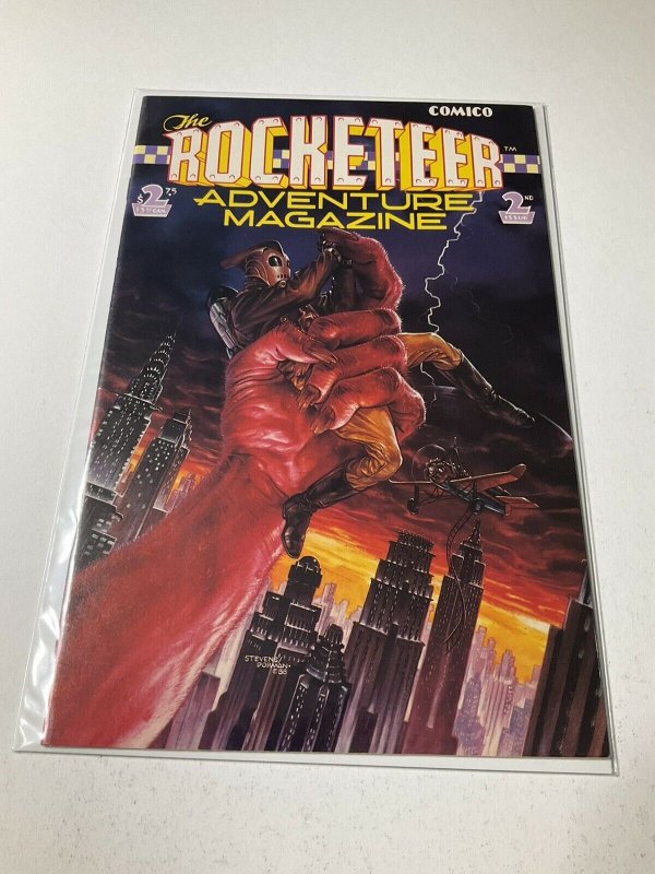 The Rocketeer Adventure Magazine 2 Nm- Near Mint- Comico