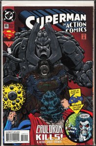 Action Comics #695 Embossed Cover (1994) Superman