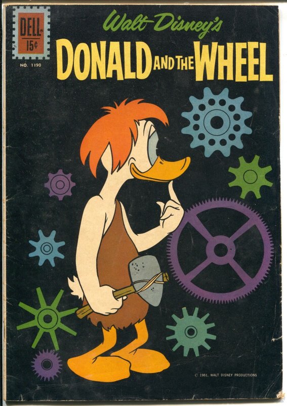 Donald and The Wheel-Four Color Comics #1190 1961 VG