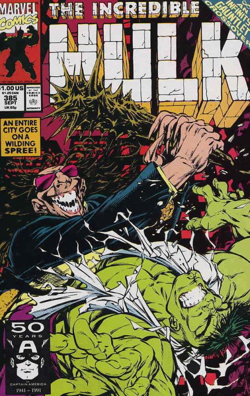 Incredible Hulk, The #385 VF/NM; Marvel | save on shipping - details inside