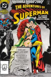 Adventures of Superman (1987 series) Annual #3, VF+ (Stock photo)