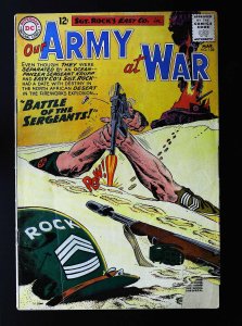 Our Army at War (1952 series) #128, VG- (Actual scan)