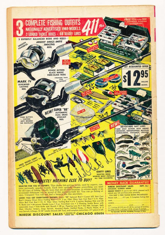 Walt Disney’s Comics and Stories (1940 Gold Key) #344 GD