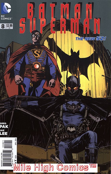 BATMAN/SUPERMAN (2013 Series) #8 VARIANT Near Mint Comics Book