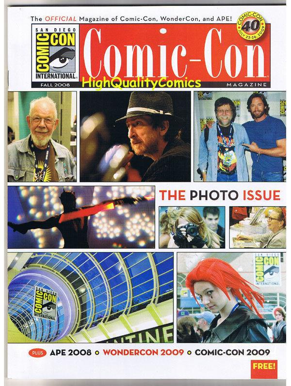 SDCC MAGAZINE for 2008, NM, WonderCon, Frank Miller, San Diego Comic Convention