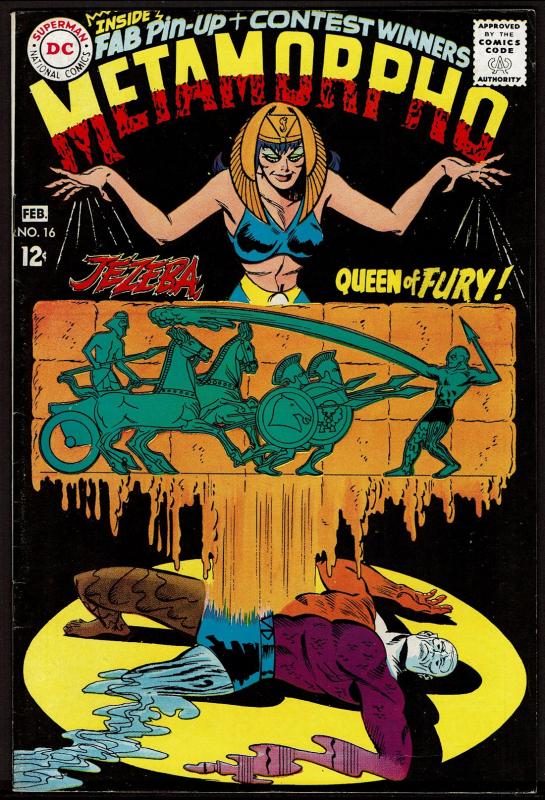 Metamorpho #16 (Feb 1968, DC) 7.0 FN/VF