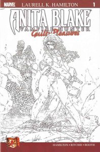 Anita Blake Vampire Hunter: Guilty Pleasures #1D VF/NM ; Marvel | Laurell K Hami