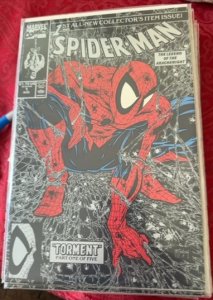 Spider-Man #1 Regular Silver Edition (1990)  