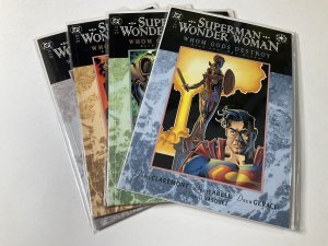 Superman Wonder Woman Whom Gods Destroy 1-4 Nm Near Mint DC Comics